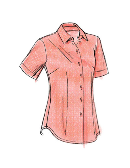 Patrón de blusa - Vogue 8772