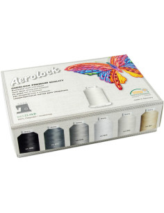 Caja de conos para remalladoras Aerolock n°125
