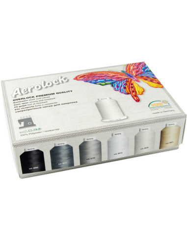 Caja de conos para remalladoras Aerolock n°125