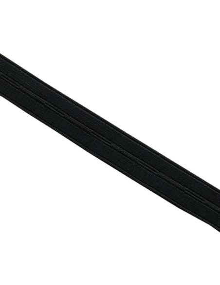 Elástico de ojales de nylon - Negro