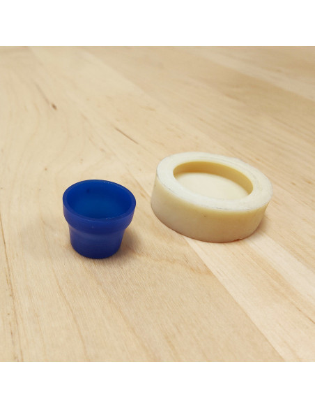 Herramienta de colocación para botones a cubrir de 23 mm