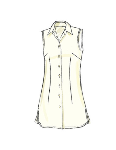 Patrón de blusa - Vogue 8772
