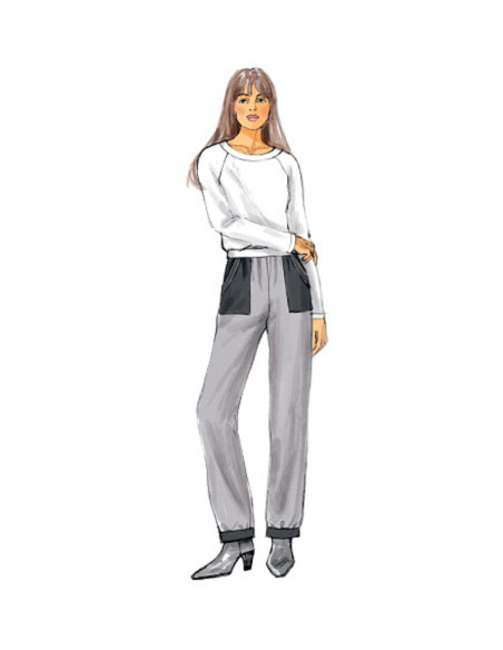 Patrón de pantalón - Butterick 6137