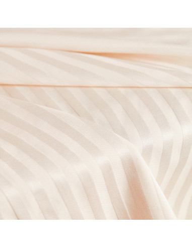 Tejido de algodón viscosa Stripes Off-White - Atelier Brunette
