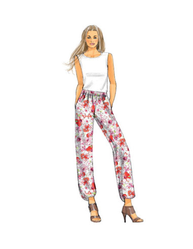 Patrón de pantalón - Butterick 6137