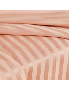 Tejido de algodón viscosa Stripes Blush - Atelier Brunette 2