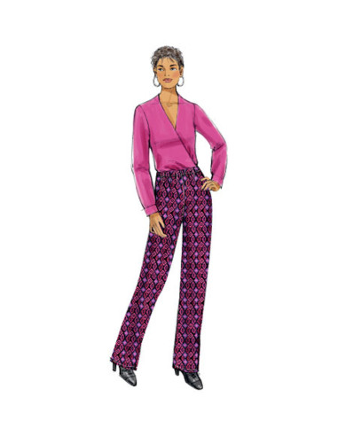 Patrón de pantalón - Butterick 6137