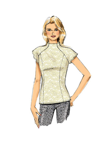 Patrón de blusa - Butterick 6134