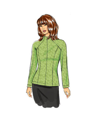 Patrón de blusa - Butterick 6134