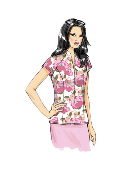 Patrón de blusa - Butterick 6134