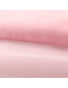 Tejido organza - Rosa bebé