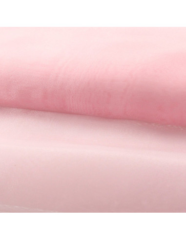 Tejido organza - Rosa bebé