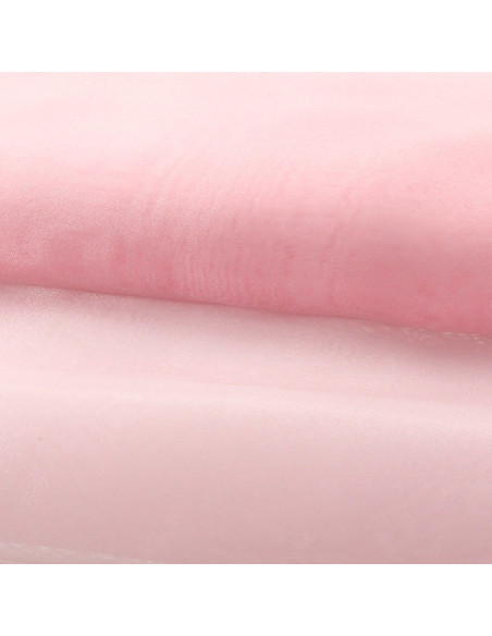 Tejido organza - Rosa bebé