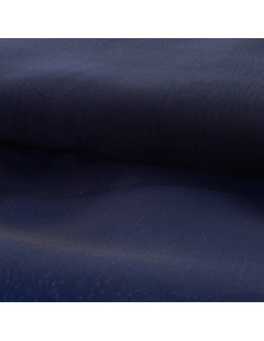 Tela de organza - Azul marino