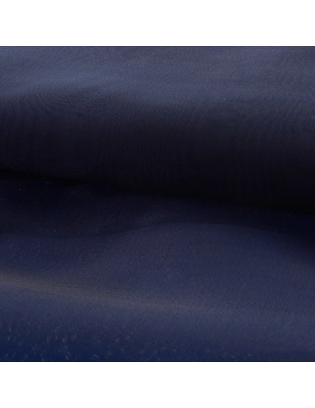 Tela de organza - Azul marino