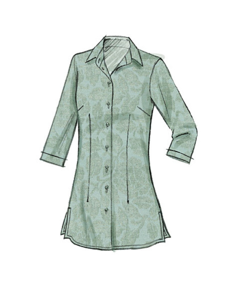 Patrón de blusa - Vogue 8772