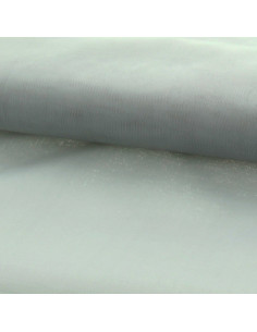 Tela de organza - Plata