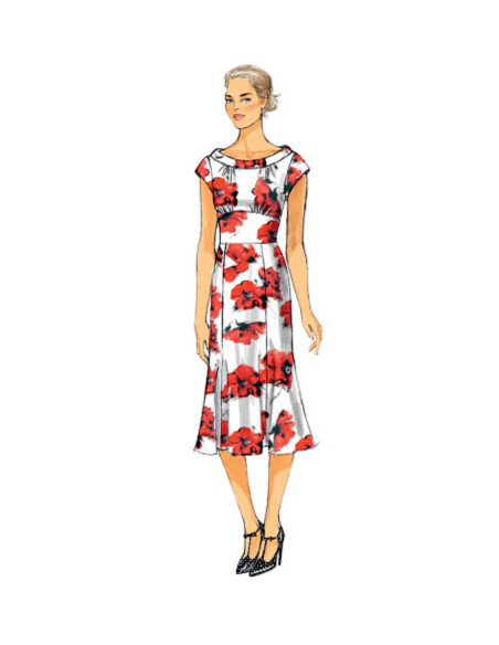 Patrón de vestidos y mono - Butterick 6130