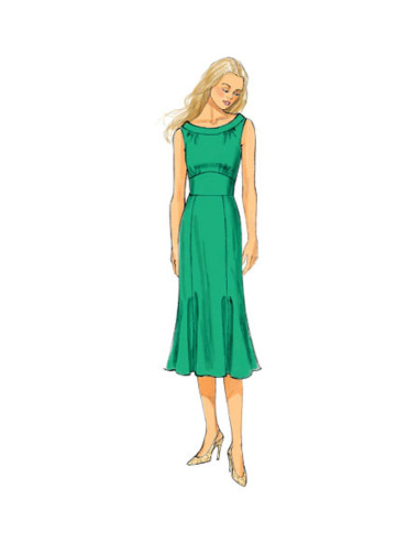 Patrón de vestidos y mono - Butterick 6130