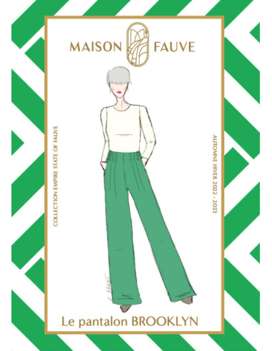 Patrón de pantalón Brooklyn - Maison Fauve