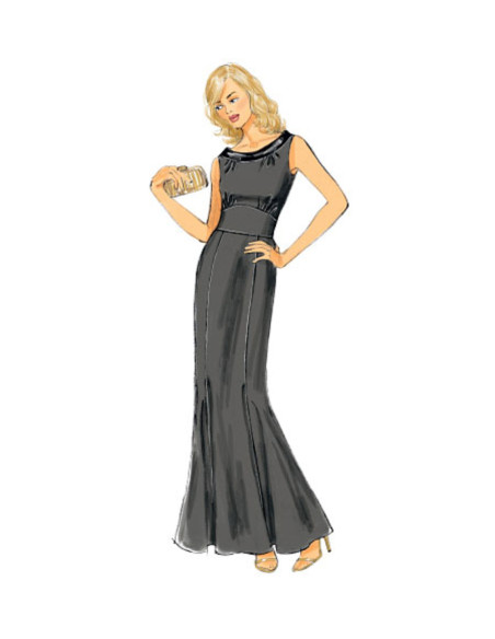 Patrón de vestidos y mono - Butterick 6130