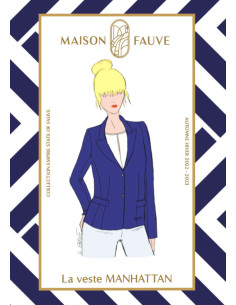 Patrón de chaqueta Manhattan - Maison Fauve 2