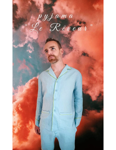 Patrón de pijama para hombre El Soñador - Los BG