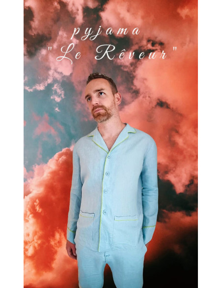 Patrón de pijama para hombre El Soñador - Los BG