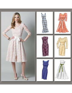 Patrón de vestido - Vogue 8766