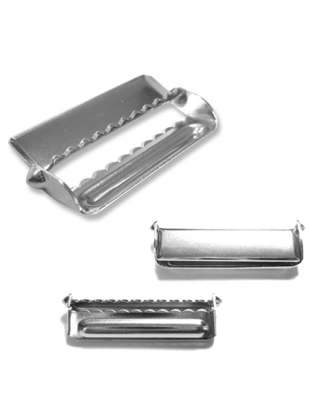 Bucle de ajuste para tirantes - Plata 36 mm