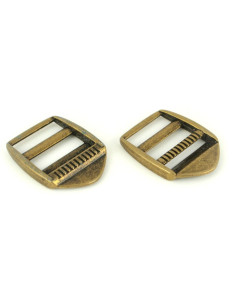 Hebillas de ajuste de metal bronce de 25 mm