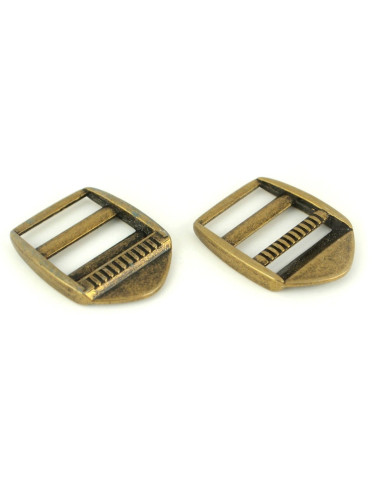 Hebillas de ajuste de metal bronce de 25 mm