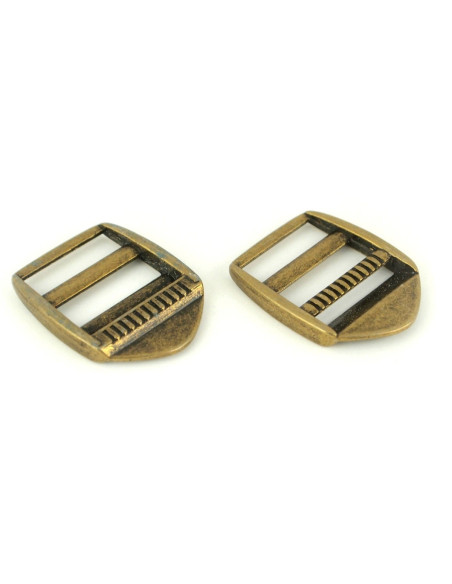 Hebillas de ajuste de metal bronce de 25 mm