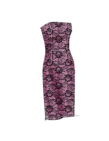Patrón de vestido - Vogue 8766