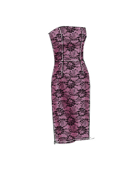 Patrón de vestido - Vogue 8766