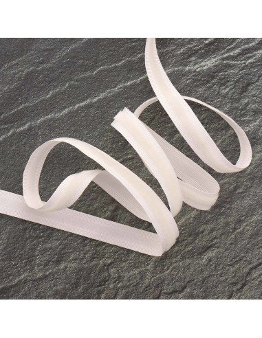 Cinta de terciopelo grosgrain - Crema
