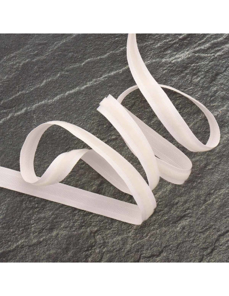 Cinta de terciopelo grosgrain - Crema