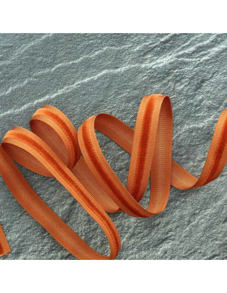 Cinta de terciopelo grosgrain - Terracota