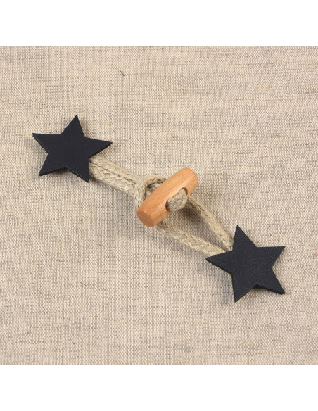 Estrella de Brandeburgo símil - Azul marino