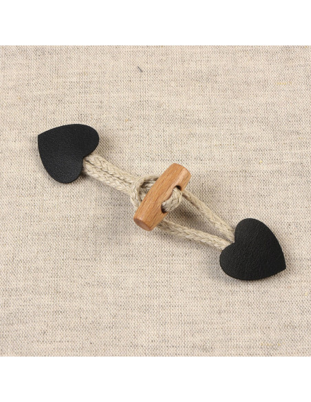 Corazón de Brandenburgo símil - Negro