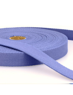 Correa de algodón para bolsas - Azul lavanda