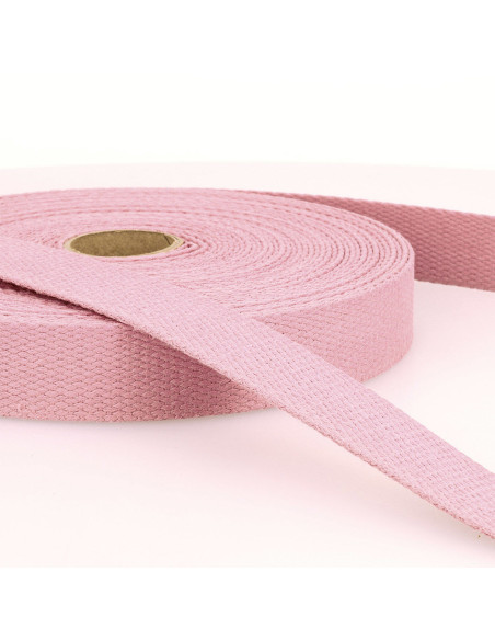 Correa de algodón para bolsas - Rosa viejo