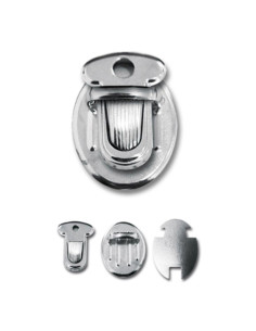 Cierre para mochila 33 x 25 mm - Plata
