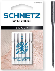 Agujas super stretch Black Schmetz