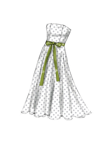 Patrón de vestido - Vogue 8766