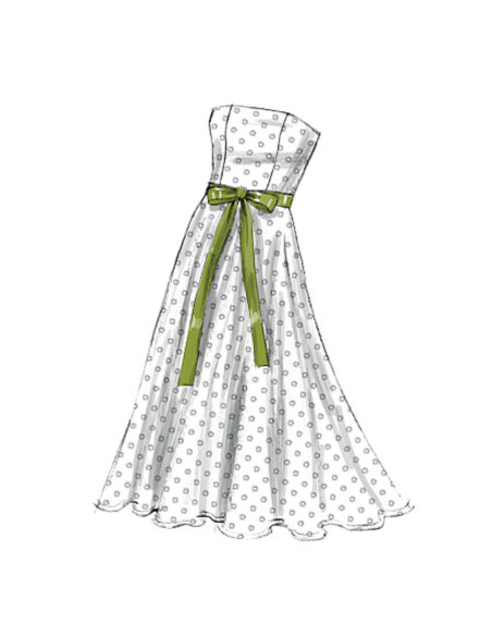 Patrón de vestido - Vogue 8766