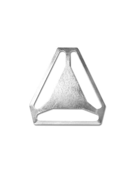 Cruz para tirantes - Plata 24 mm