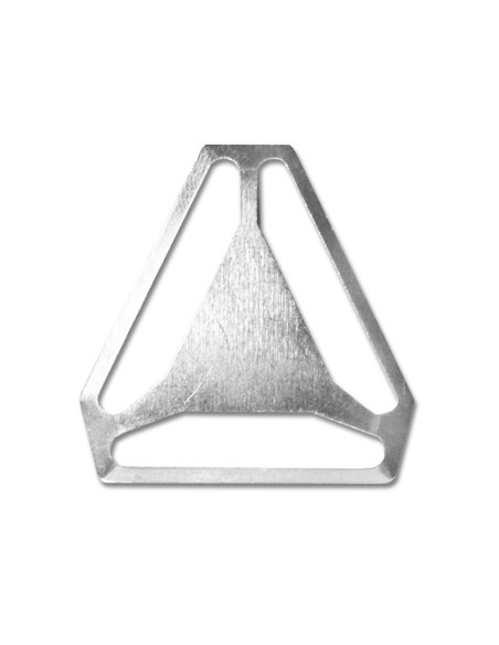 Cruz para tirantes - Plata 30 mm