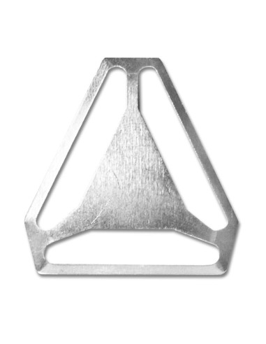 Cruz para tirantes - Plata 36 mm