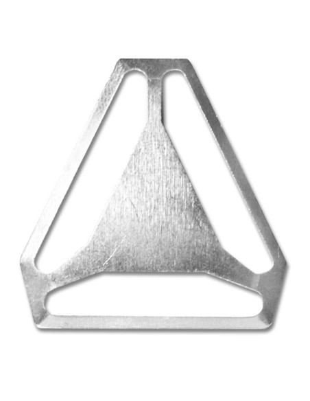 Cruz para tirantes - Plata 40 mm